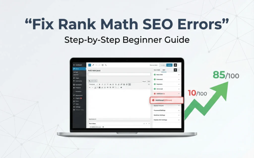 How to Fix Rank Math SEO Errors