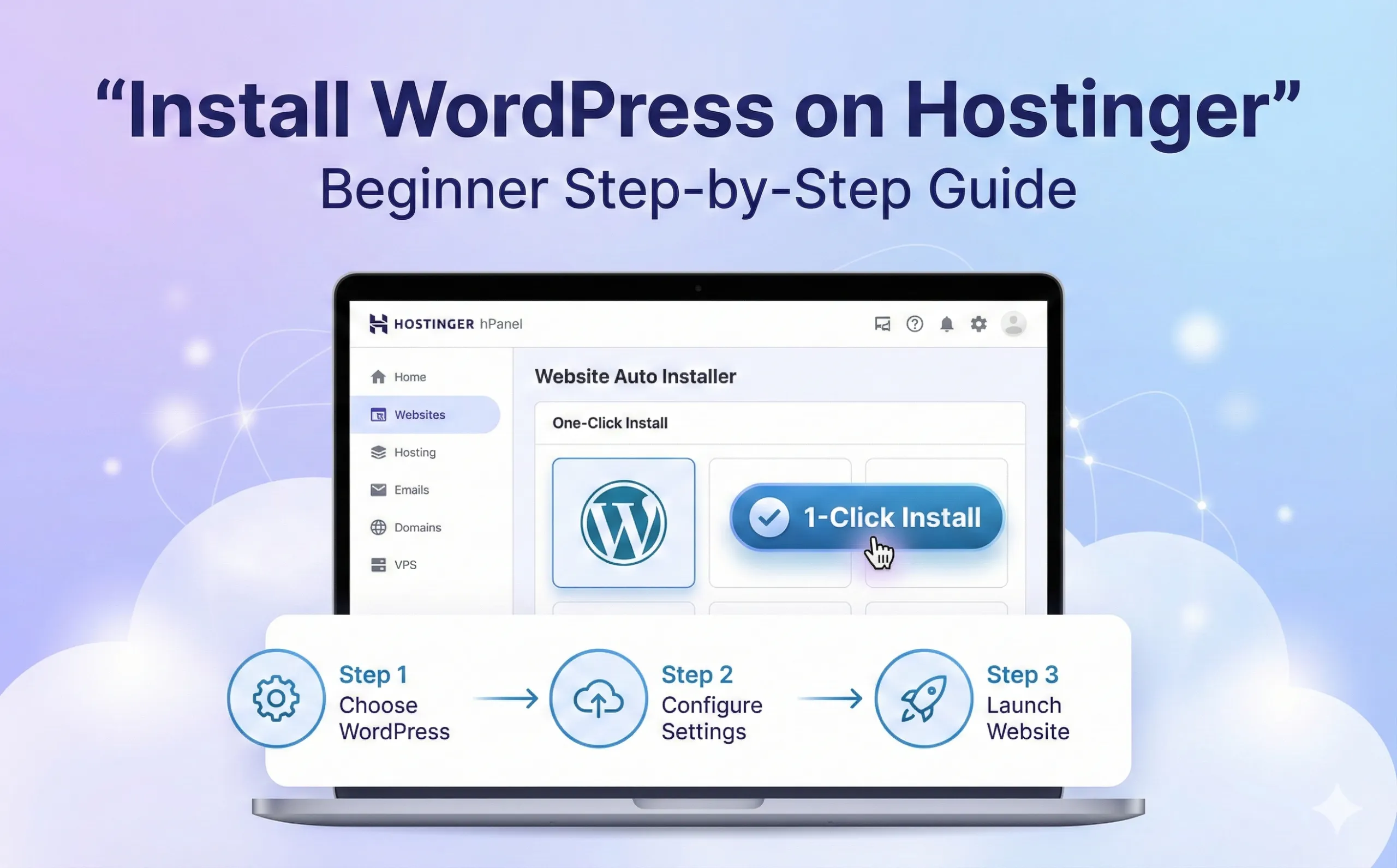 How to Install WordPress on Hostinger in 5 Min