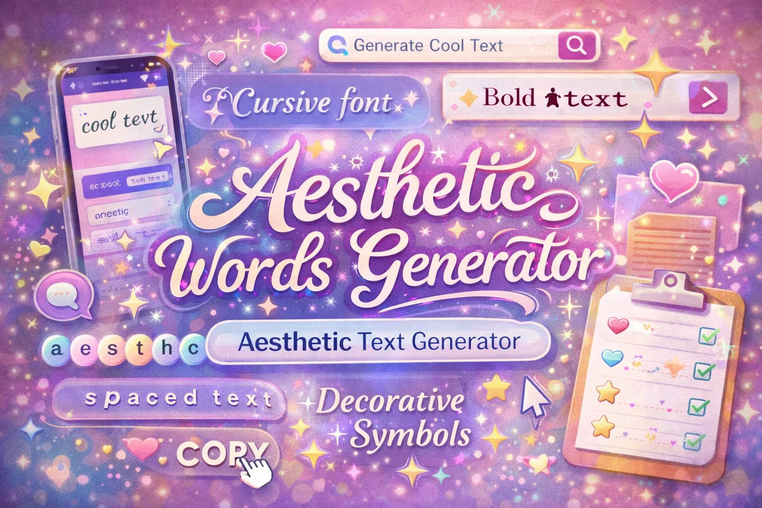 Aesthetic Words Generator
