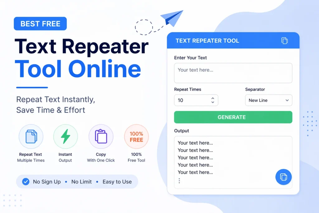 Best Free Text Repeater Tool Online
