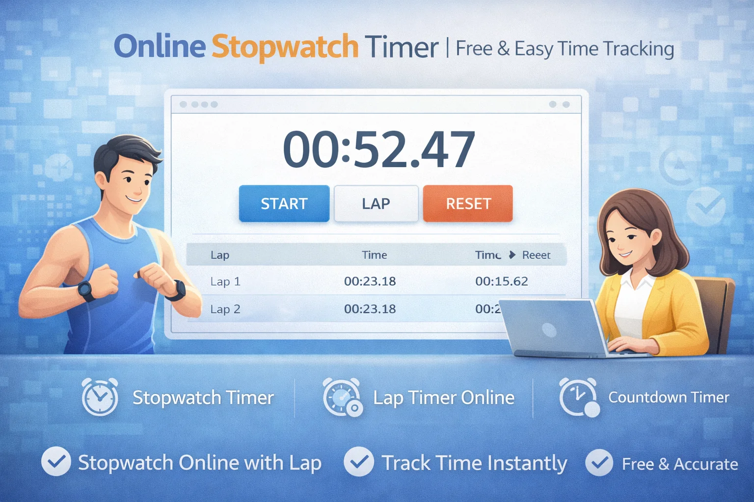 Online Stopwatch Timer