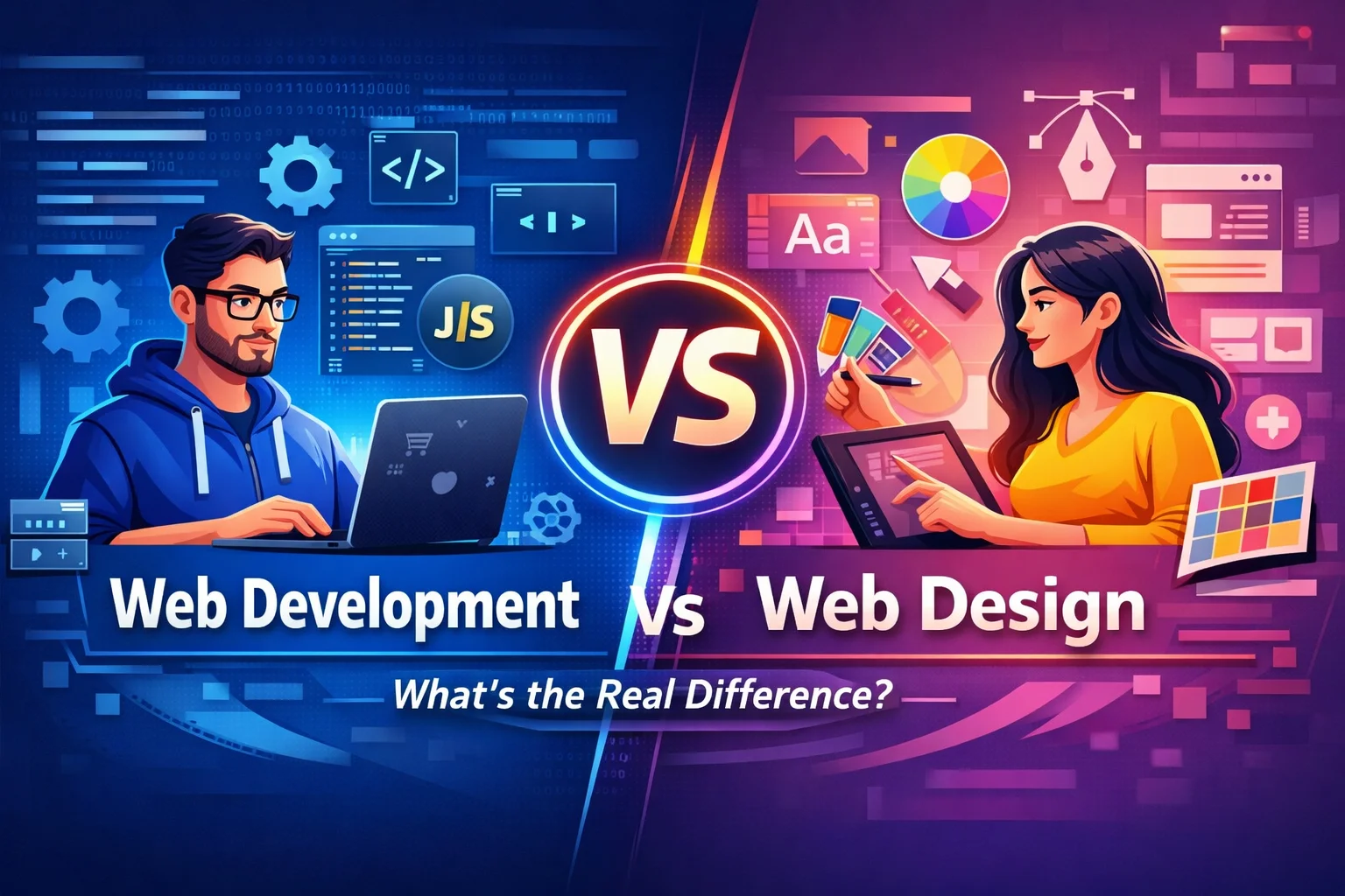 Web Development vs Web Design