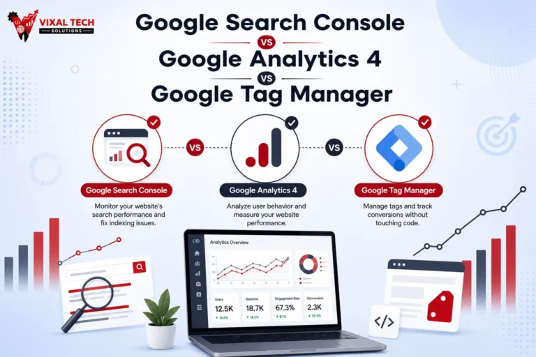 Google Search Console vs Google Analytics 4 vs Google Tag Manager: The Ultimate 2026 Tracking Guide