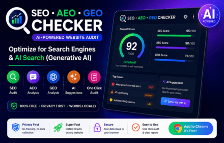 SEO AEO GEO checker