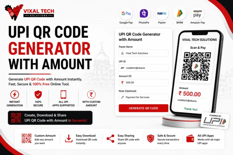 UPI QR Code Generator with Amount: The Complete 2026 Guide to Instant Scan-and-Pay